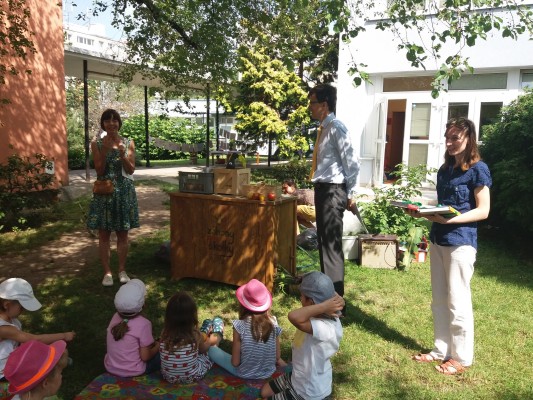 Záhonky pro školky MŠ Kavčí hory/Kaplická