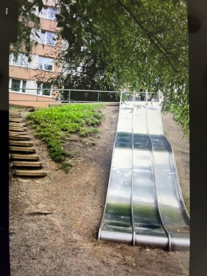 Skluzavka Bernolákova před revitalizaci