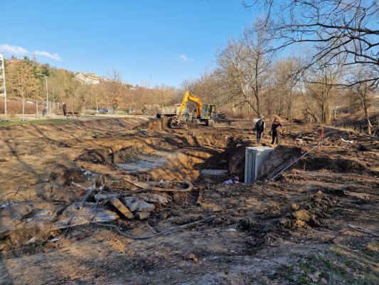 Vodní biotop Braník