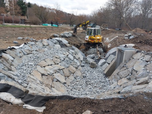 Vodní biotop Braník