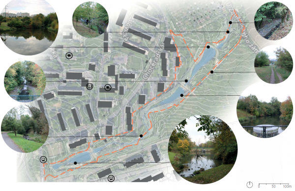 Studie revitalizace okolí Chodoveckého potoka