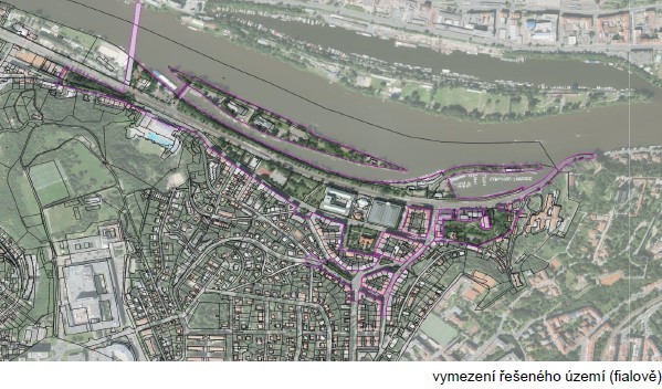 Generel správy a rozvoje veřejných prostranství dolního Podolí