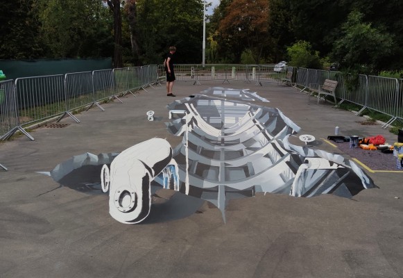 Postup tvorby uměleckého graffiti