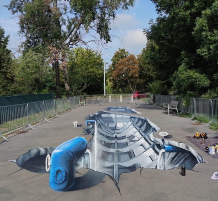 Postup tvorby uměleckého graffiti