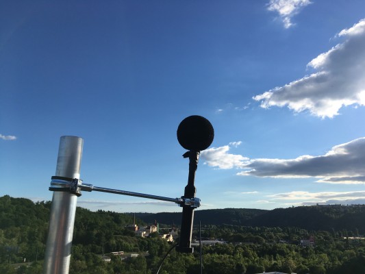 Měření hluku v Braníku