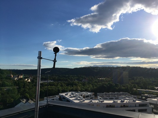 Měření hluku v Braníku