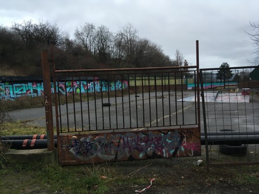 Revitalizace skateparku, umožnění přístupu a obnova chátrajícího pozemku, kde se schází děti.