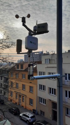 Imisní a meteorologická stanice ZŠ Školní