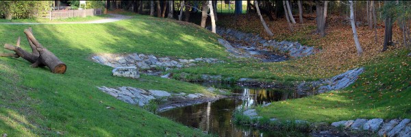 Revitalizace Kunratického potoka v Braníku