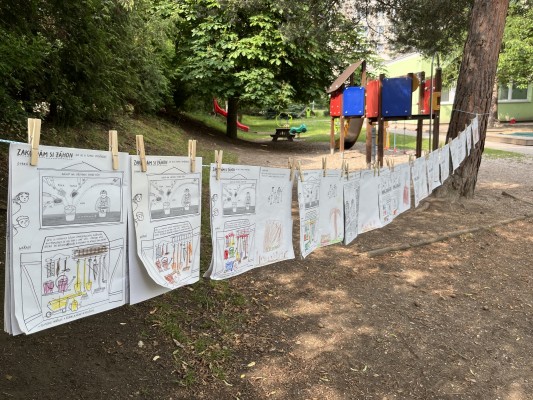 Záhonky pro školky MŠ 4 Pastelky/ Plamínková 1