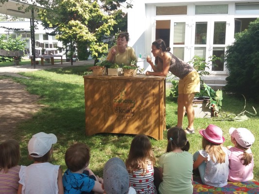 Záhonky pro školky MŠ Kavčí hory/Kaplická