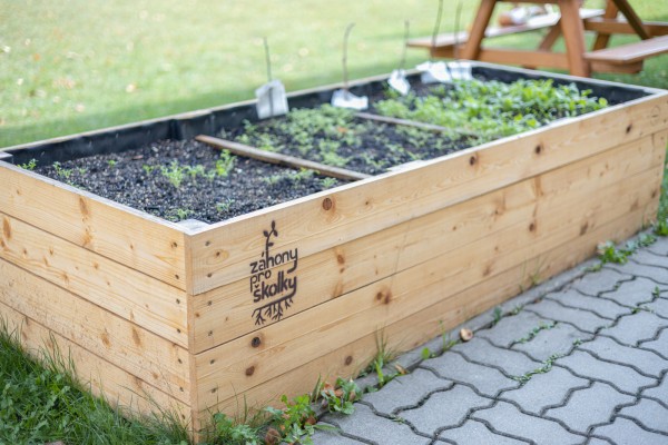 Záhonky pro školky MŠ Němčická