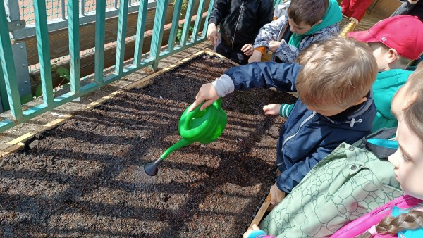 Záhonky pro školky MŠ Mendíků