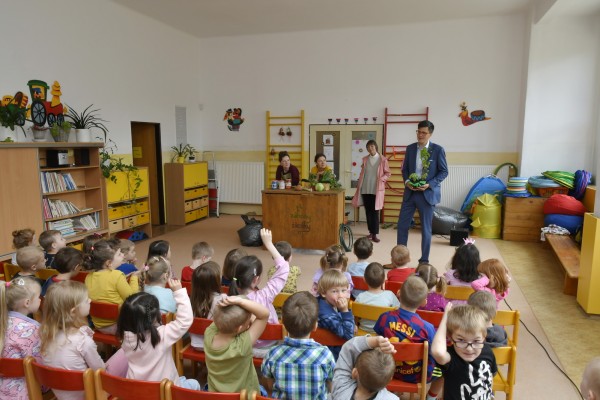 Záhonky pro školky MŠ Mendíků