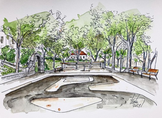 Koncepční studie revitalizace parku Jezerka