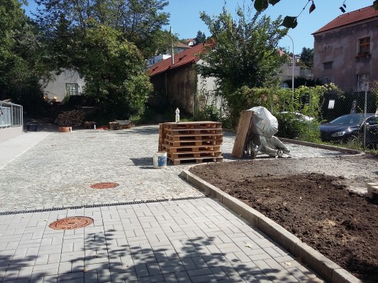 Retenční nádrž pro ZŠ Školní