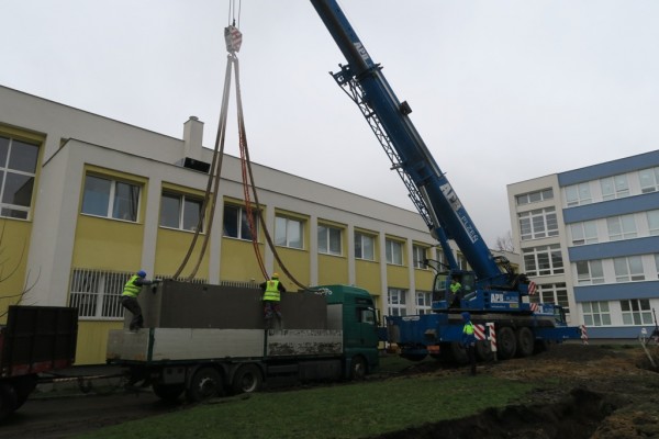 Retenční nádrž pro ZŠ Jílovská