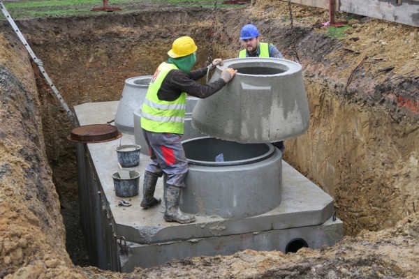 Retenční nádrž pro ZŠ Jílovská