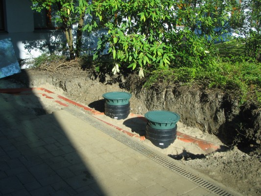 Retenční nádrž pro ZŠ Jižní