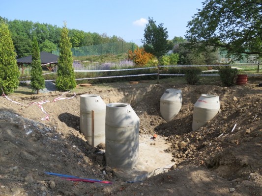 Retenční nádrž pro ZŠ Jitřní