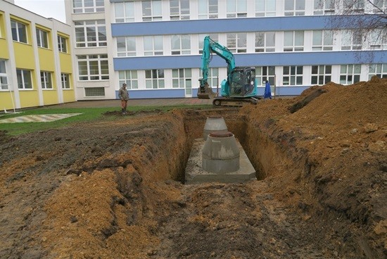 Retenční nádrž pro ZŠ Jílovská