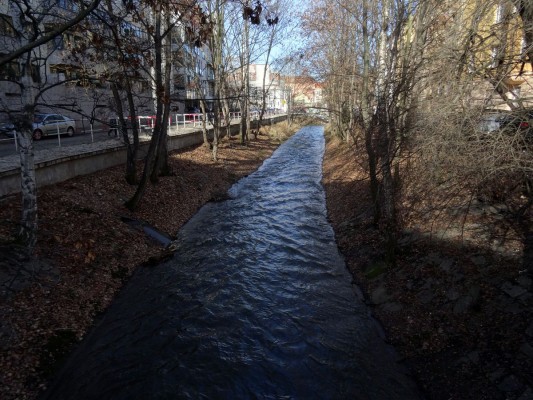 Ideová studie revitalizace břehů Botiče