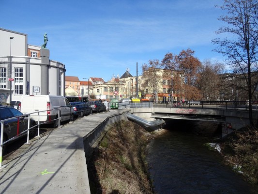 Ideová studie revitalizace břehů Botiče