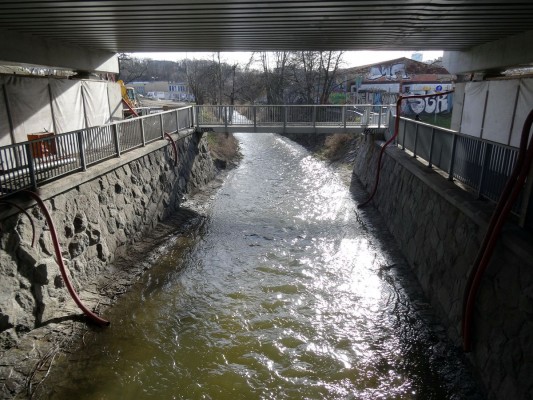 Ideová studie revitalizace břehů Botiče