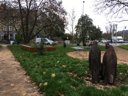 Park Na Jezerce po revitalizaci