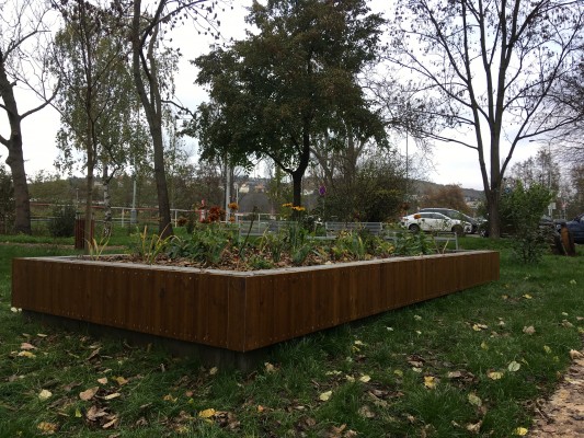 Park Na Jezerce po revitalizaci