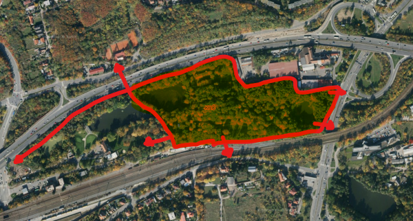 Revitalizace Kunratického potoka Chateau St.Havel - Vídeňská