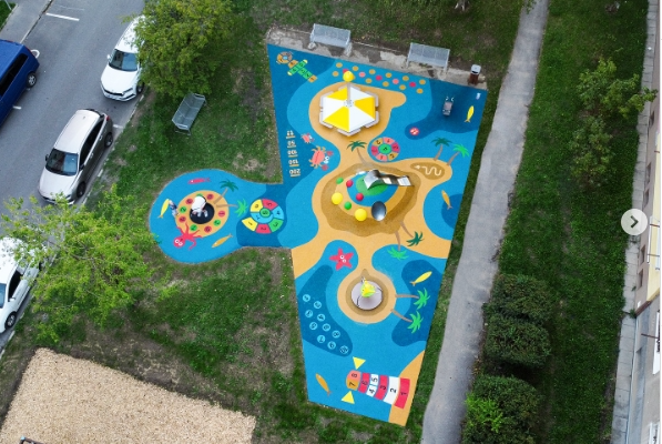 Rekonstrukce dětského hřiště Malovická