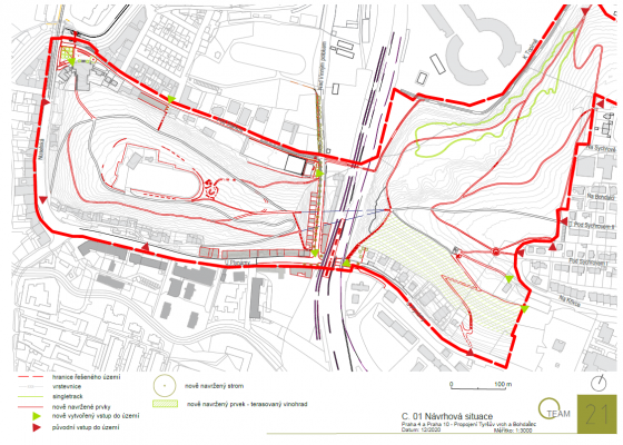 Studie regenerace Tyršova vrchu a Bohdalce