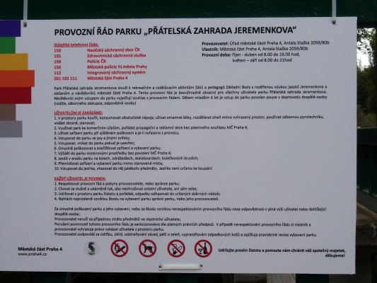 Revitalizace zahrady Jeremenkova