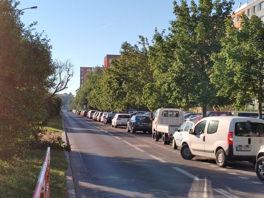 Nové stromořadí - Novodvorská ulice